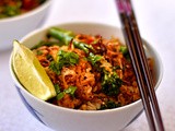 Vegan Indonesian-style fried rice