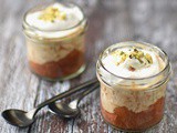 Vegan rhubarb and lemongrass fool