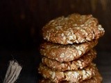 Whole Wheat Anzac Cookies