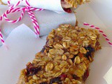 Banana-Pear Chewy Granola Bars #Chiquita®Bananas