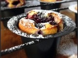 Blackberry Buttermilk Popovers