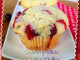 Cranberry-White Chocolate Muffins