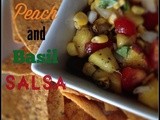 Peach and Basil Salsa.....#Improv