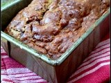 Peanut Butter Cup Banana Bread