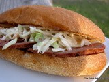 Tri-Tip Hoagies with Sweet Heat Slaw....and a Saucy Mama Giveaway