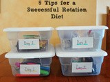 5 Tips for a Successful Rotation Diet