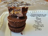 Chocolate SunButter Jam Cups