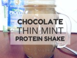 Chocolate Thin Mint Protein Shake