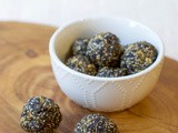 Cranberry Chia Protein Bites