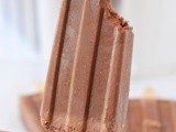 Dairy Free Dark Chocolate Popsicles (aka Fudgesicles)