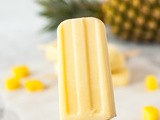 Dairy Free Pineapple Popsicles (Gluten Free)
