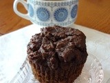 Fudgy Chocolate-Chip Muffins