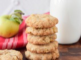 Gluten Free Apple Oatmeal Cookies (Dairy Free)