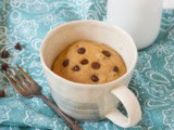 Gluten Free Chocolate Chip Mug Cake (Vegan)