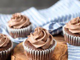 Gluten Free Chocolate Cupcakes & Chocolate Buttercream (Vegan)