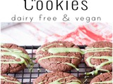 Gluten Free Chocolate Peppermint Cookies (Vegan)