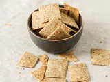 Gluten Free Garlic Herb Crackers (Dairy Free)