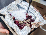 Gluten Free Grilled Cherry Crisp (Dairy Free)