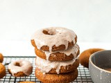 Gluten Free Pumpkin Donuts with Cinnamon Glaze