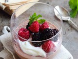 Healthy Chocolate Protein Mousse