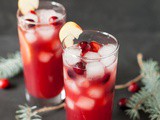 Healthy Cranberry Apple Mocktail (Lower Sugar)