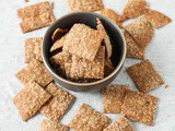 Homemade Cinnamon Sugar Crackers (Gluten Free)