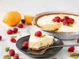 No Bake Dairy Free Lemon Cheesecake (Gluten Free)