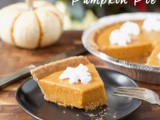 No Bake Pumpkin Pie (Gluten Free & Dairy Free)