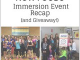 Now Foods Immersion Recap and Giveaway
