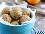 Orange Poppyseed Protein Bites (Dairy & Gluten Free)