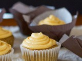 Pumpkin Spice Cupcakes with Pumpkin Buttercream (Gluten-Free and Vegan)