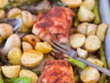 Sheet Pan Barbecue Chicken with Potatoes (Grain Free)