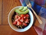 Spicy Taco Bowl with Black Rice