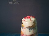 Mango falooda with kesar rabri mousse