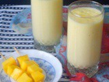 Mango milkshake