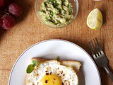 Open egg sandwich|Healthy breakfast