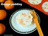 Orange pudding