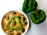 Capsicum Pulao Recipe