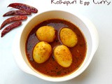 Kolhapuri Egg Curry Recipe