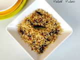 Palak Pulao Recipe