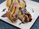 Blueberry and Cream Breakfast Pastry / #BerryWeek