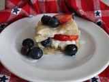 Blueberry and Strawberry Mini Napoleans w/ Mascarpone Cream