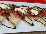 Bruschetta di Pomodoro / #SundaySupper