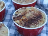 Butterscotch Pear Bread Pudding/#FamilyBakingChallenge