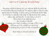 Celebrate It! Blog Link Party