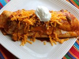 Chicken Enchiladas / #SundaySupper