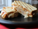 Chicken Marinara Panini / #SundaySupper