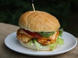 Chipotle Chicken Sandwich / #SundaySupper