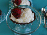 Chocolate and Rice Pudding Cups/#SummerofPudding