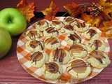 Chocolate Caramel Apple Thumbprint Cookies